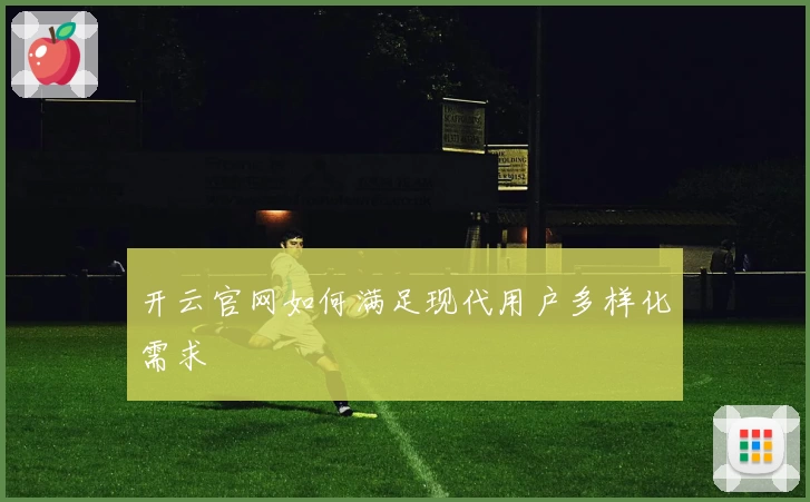 开云官网如何满足现代用户多样化需求